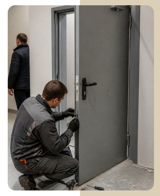 Ремонт противопожарной двери в Бузулуке по цене 6776 р. | ДвериЛегко-Бзл